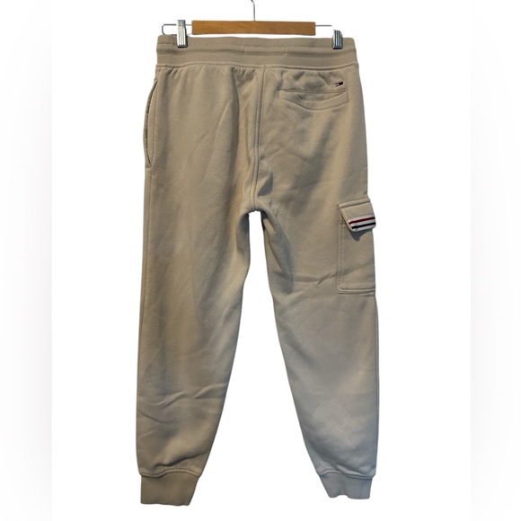 Tommy Hilfiger Men's/Teen Elastic Waistband Drawstring Cargo Jogger Sweatpants S - Picture 2 of 8
